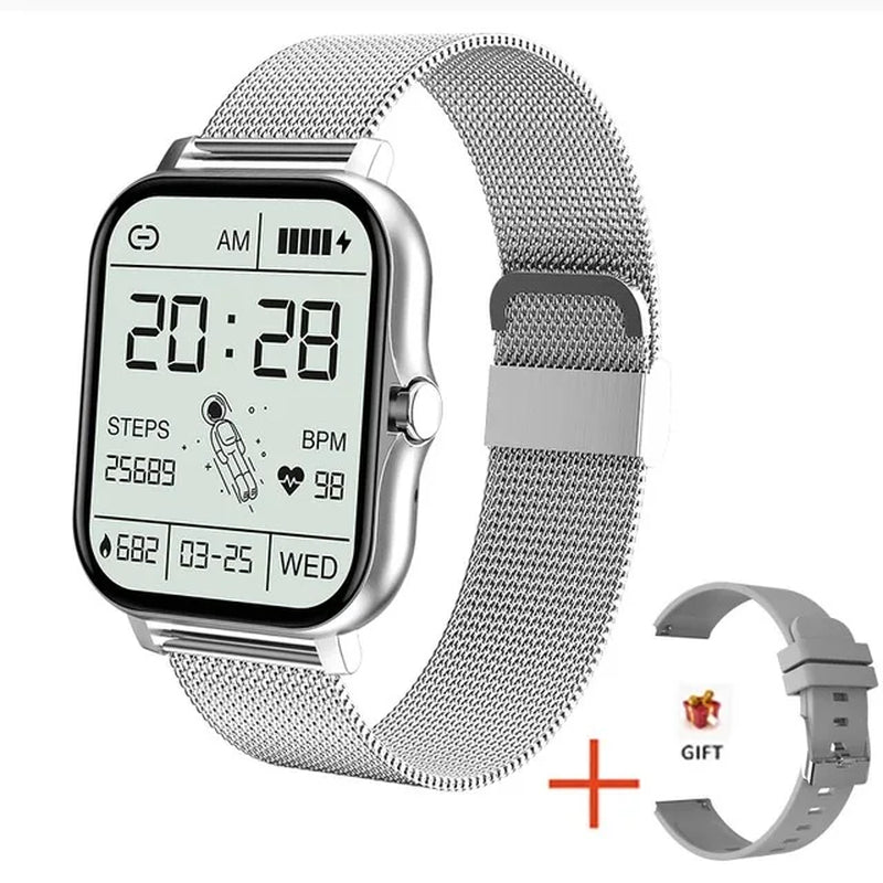 Sport Smart Watch Fitness Clock Health Monitor Waterproof Smartwatch Bluetooth Call Watches for Men Women IOS Xiaomi Huawei 2023