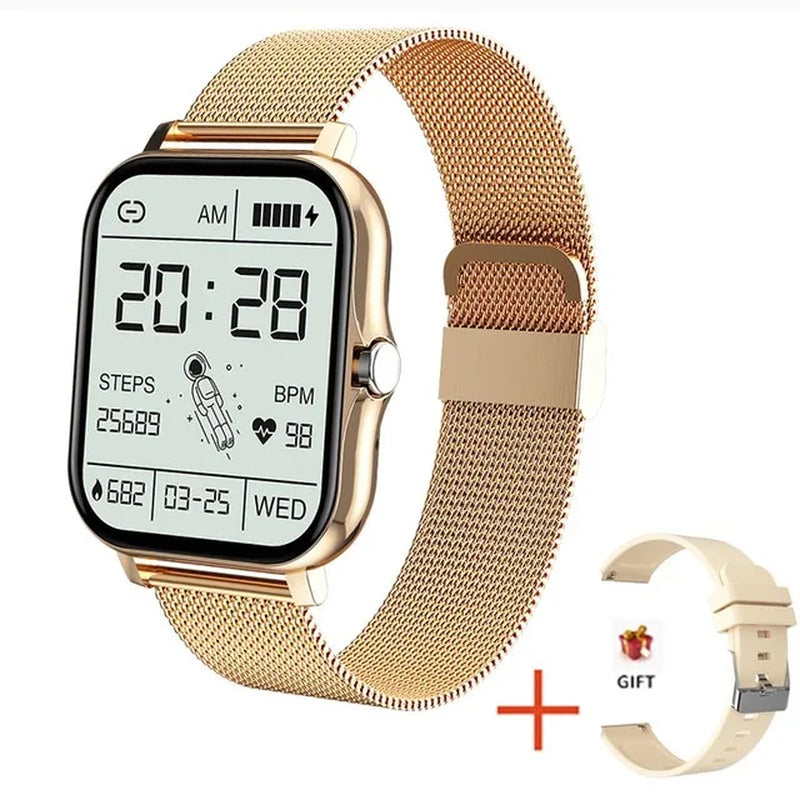 Sport Smart Watch Fitness Clock Health Monitor Waterproof Smartwatch Bluetooth Call Watches for Men Women IOS Xiaomi Huawei 2023