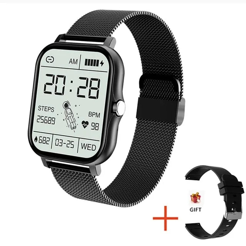 Sport Smart Watch Fitness Clock Health Monitor Waterproof Smartwatch Bluetooth Call Watches for Men Women IOS Xiaomi Huawei 2023