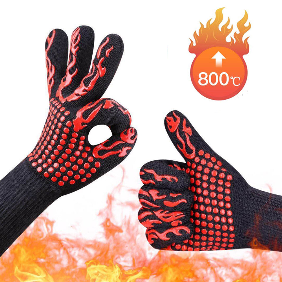 BBQ Gloves High Temperature Resistant